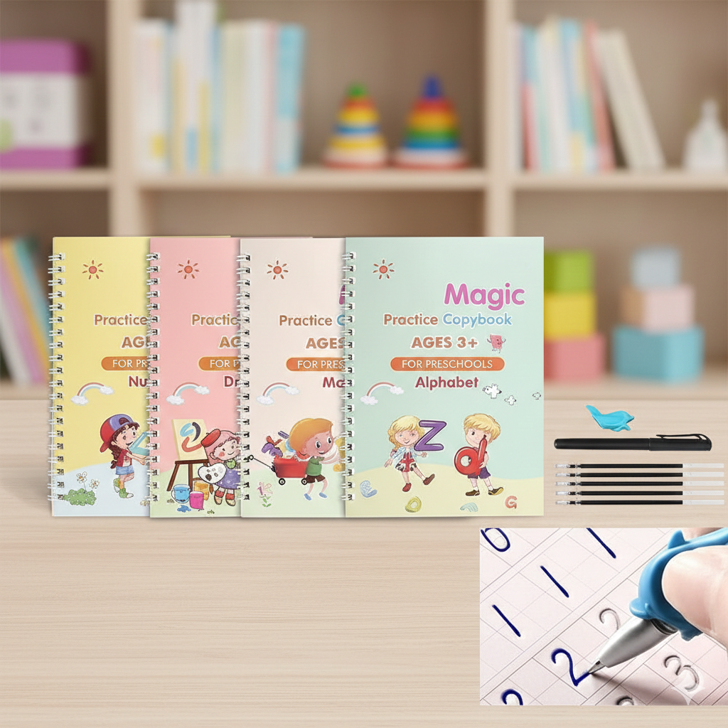 Sank Magic Practice Copybook for Kids