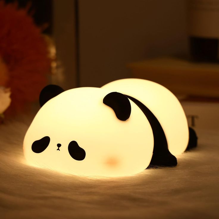 Cute Panda Desk Lamp Soft Night Light