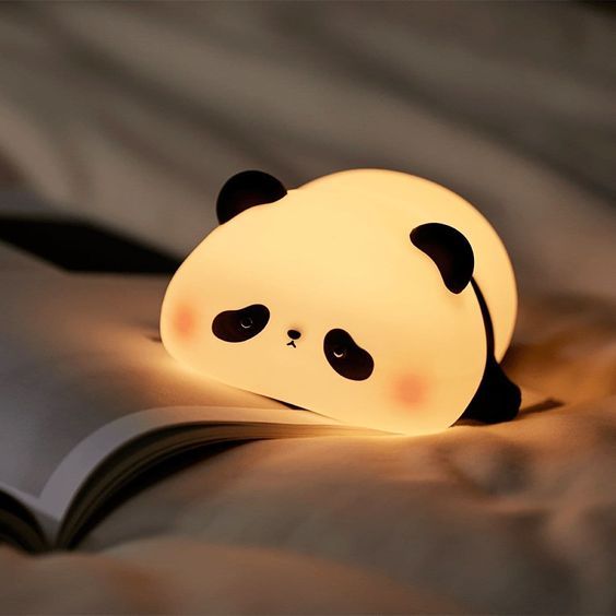 Cute Panda Desk Lamp Soft Night Light