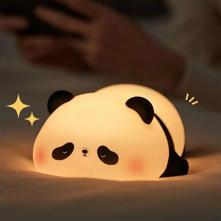 Cute Panda Desk Lamp Soft Night Light