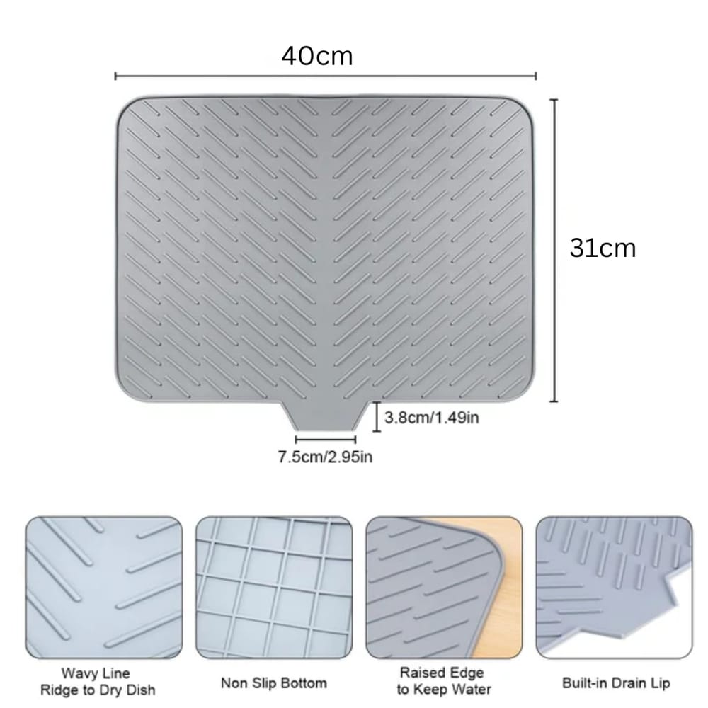 Silicone Dish Drying Mat